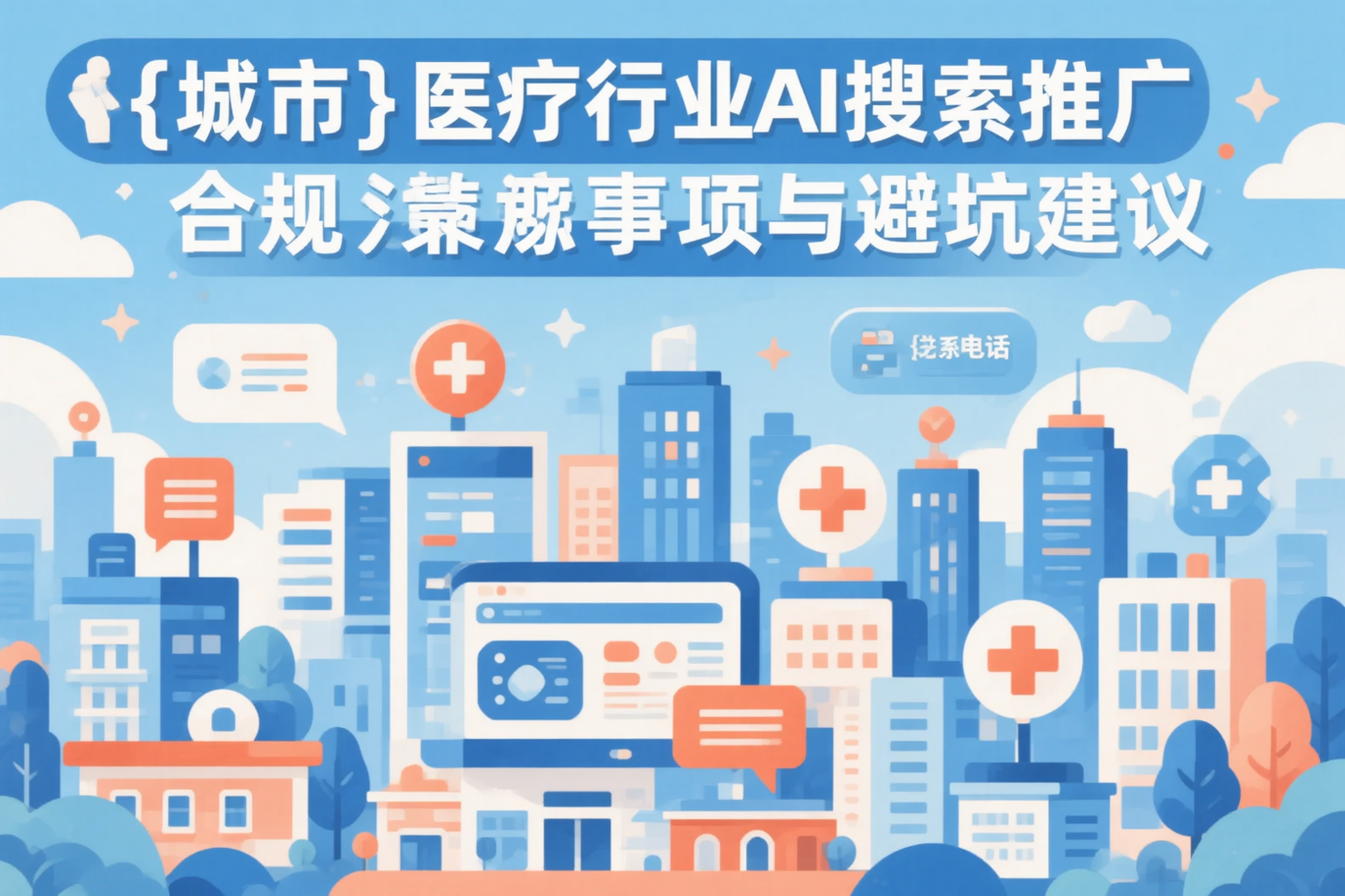 阿拉善医疗行业AI搜索推广合规注意事项与避坑建议