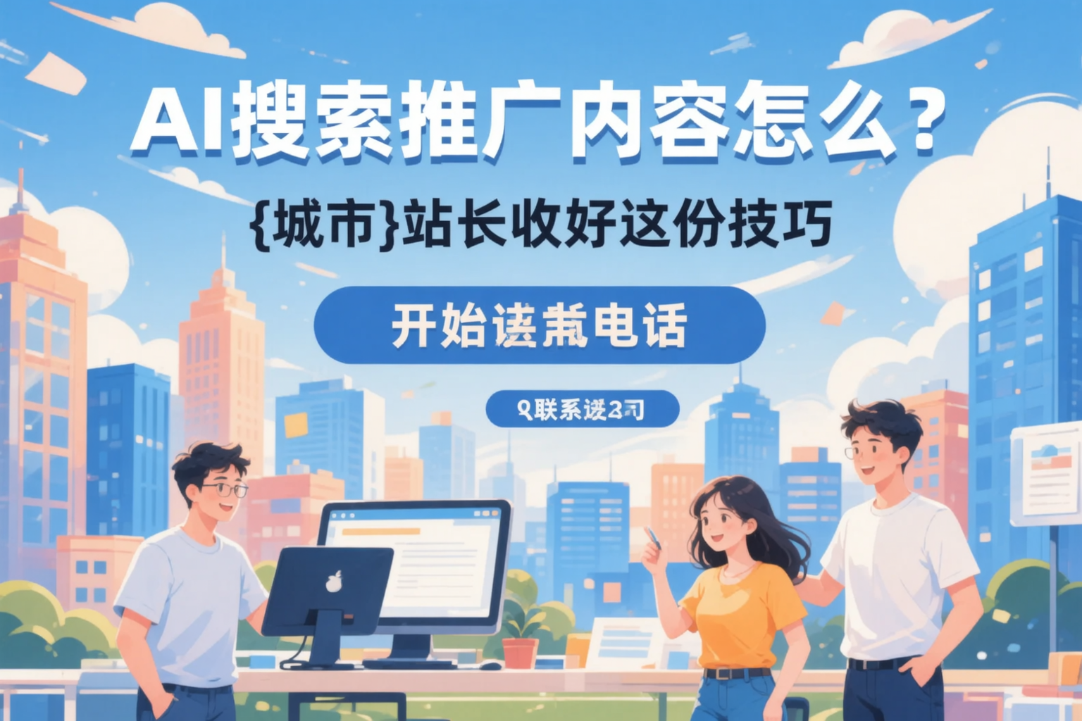 AI搜索推广内容怎么写？阿拉善站长收好这份技巧