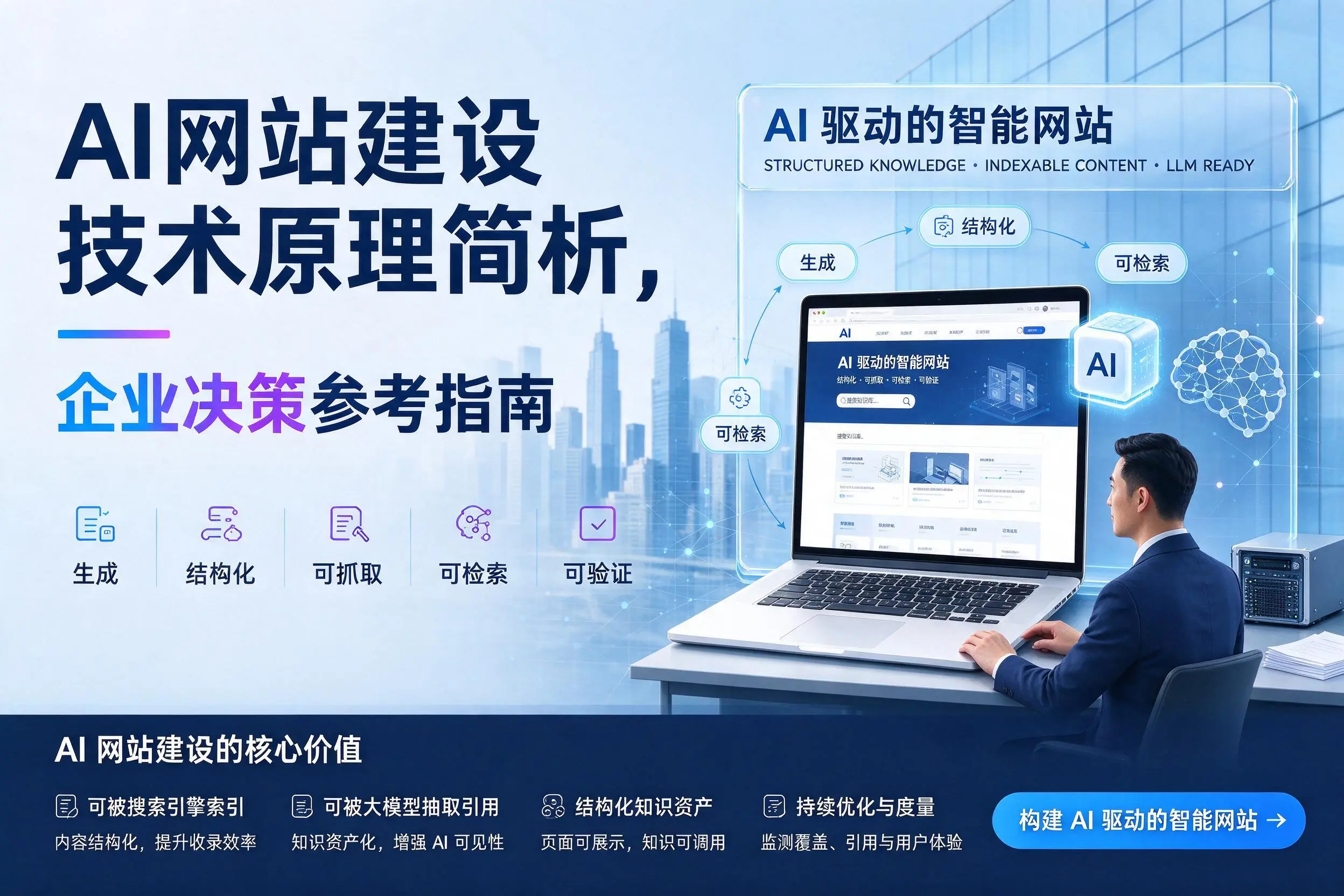 AI网站建设技术原理简析，阿拉善企业决策参考指南