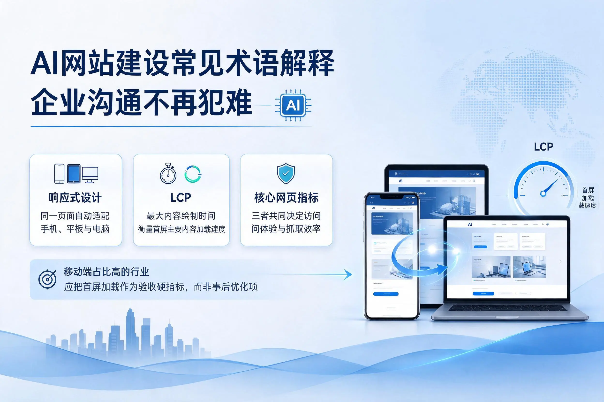 AI网站建设常见术语解释，阿拉善企业沟通不再犯难