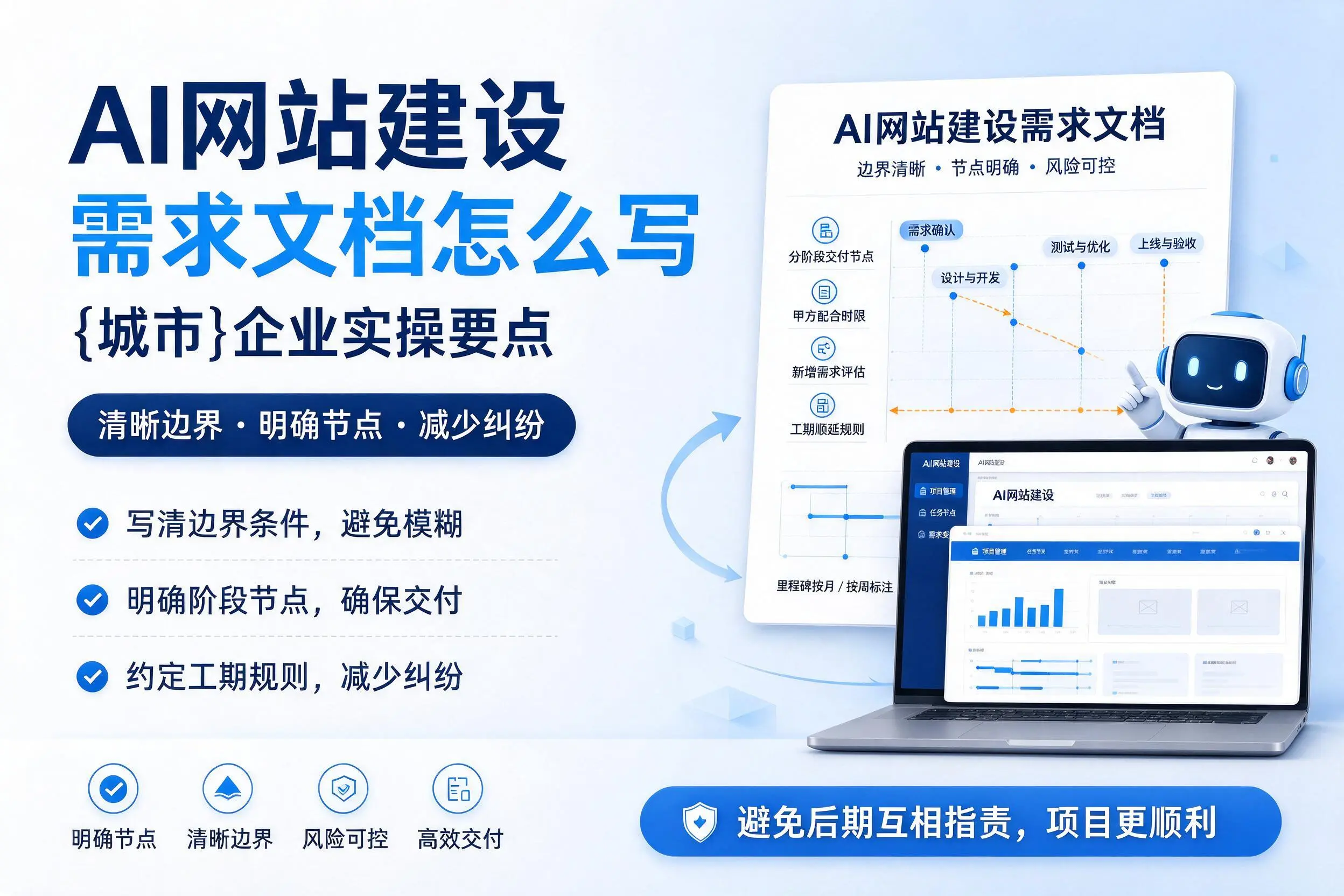 AI网站建设需求文档怎么写，阿拉善企业实操要点